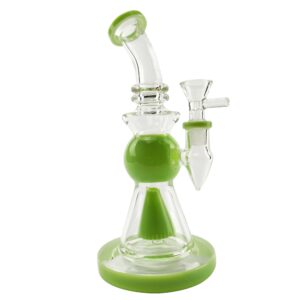 9" Mini Clear Glass Wax/Dab Rig | Water Pipes For Sale | Free NZ Shipping