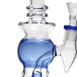9" Mini Clear Glass Wax/Dab Rig | Water Pipes For Sale | Free NZ Shipping