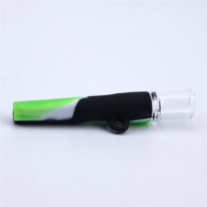 Portable Mini Silicone Hand Pipe With Glass Bowl
