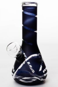 6″ glass water bong