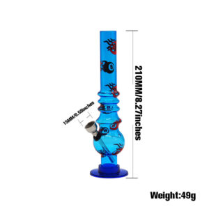 Heady 8" Acrylic Bong | Acrylic Water Pipes For Sale | Free NZ Shipping
