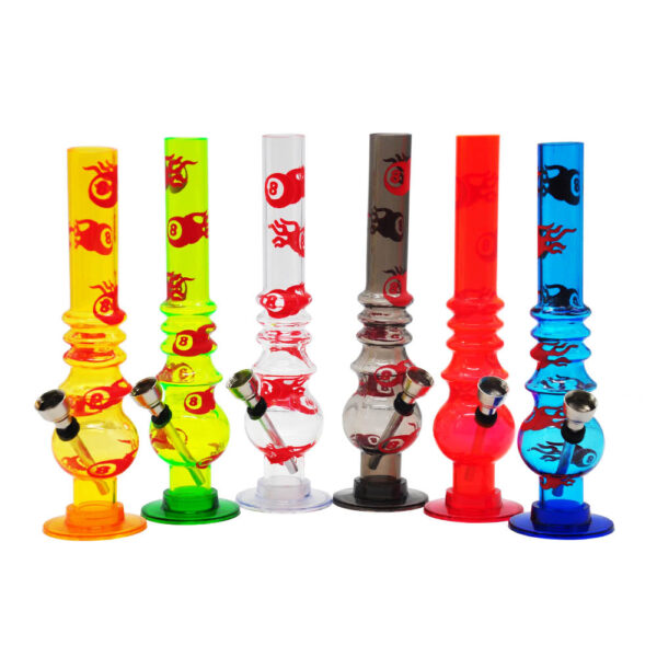 Heady 8" Acrylic Bong | Acrylic Water Pipes For Sale | Free NZ Shipping