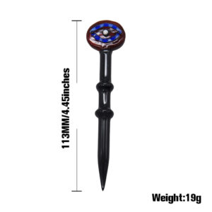 All Seeing Eye Novelty Glass Dabber | For Quartz Bangers | SALE