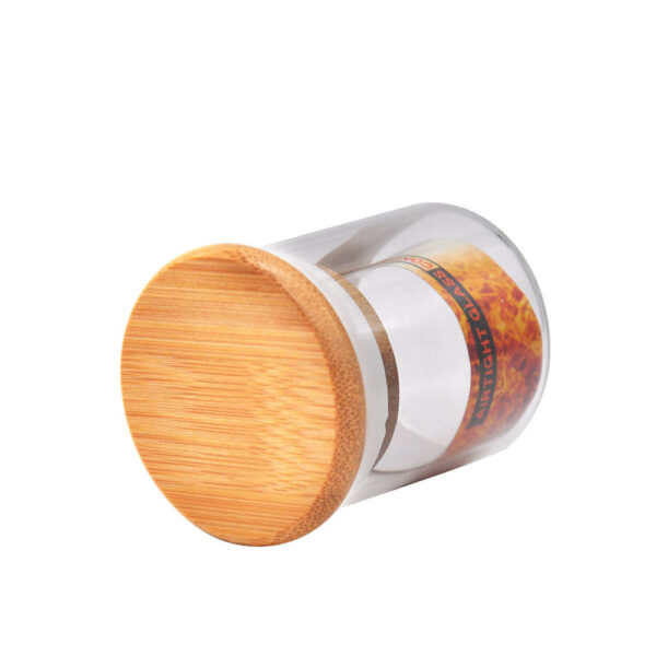 Bamboo Lid Dry Herb Stash Jar/Weed Container For Sale | Free NZ Shipping