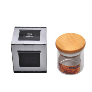 Bamboo Lid Dry Herb Stash Jar/Weed Container For Sale | Free NZ Shipping