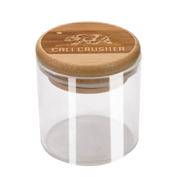 Bamboo Lid Marijuana Stash Jar/Weed Container For Sale | Free NZ Shipping