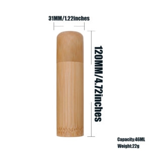 Bamboo Pillbox Weed Storage | Dry Herb Jar For Sale | Free NZ Shipping