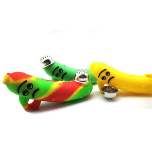 Banana Silicone Tobacco Pipe | Novelty Pipes For Sale | Free NZ Shipping
