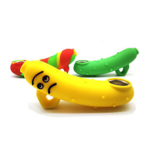 Banana Silicone Tobacco Pipe | Novelty Pipes For Sale | Free NZ Shipping