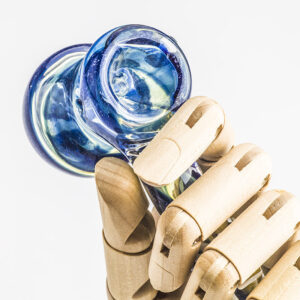 Bee Pattern Glass Hammer Bubbler  Water Pipe For Sale  Free NZ Shipping