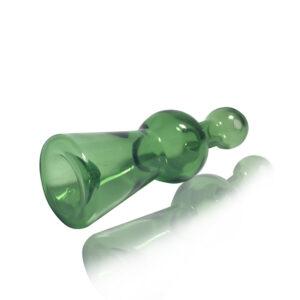 Bell Shape Green Glass Hand Pipe | Weed Bowl For Sale | Free NZ Shipping
