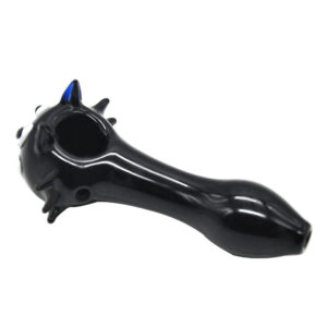 Black Cat Face Spoon Tobacco Pipe | Weed Bowls For Sale | Free NZ Shipping