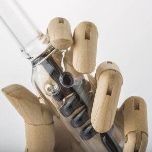 Glycerin Freezable Coil Glass Hand Spoon Pipe For Sale | Free NZ Shipping