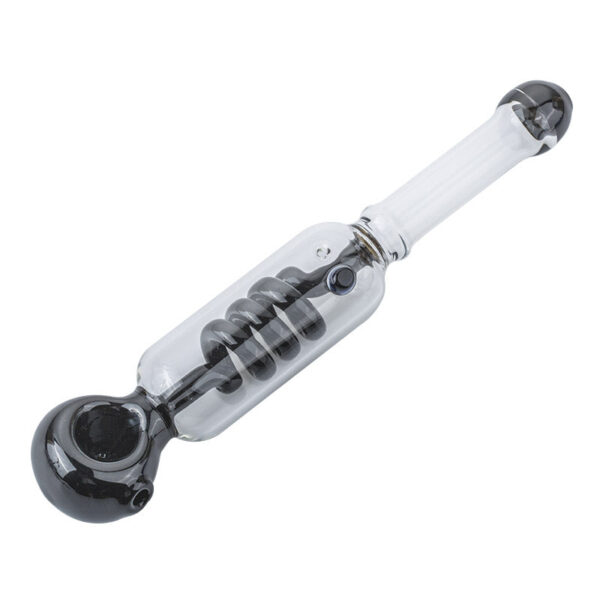Glycerin Freezable Coil Glass Hand Spoon Pipe For Sale | Free NZ Shipping