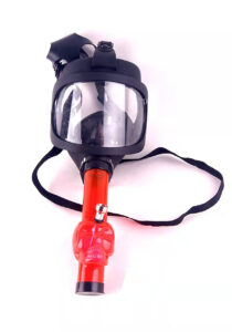 Black Full Face Silicone Gas Mask Bong w/ Water Pipe | Free NZ Shipping