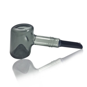 Black Hammer Glass Portable Pipe | Weed Bowls For Sale | Free NZ Shipping