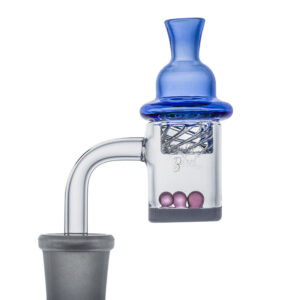 Blue Glass Carb Cap For Sale  For Quartz Banger  Free NZ Shipping