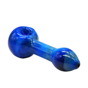 Blue Glass Marijuana Spoon Pipe | Weed Bowls For Sale | Free NZ Shipping