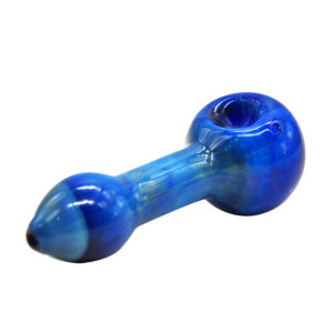 Blue Glass Marijuana Spoon Pipe | Weed Bowls For Sale | Free NZ Shipping