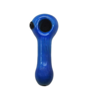 Blue Glass Tobacco Spoon Pipe | Weed Bowls For Sale | Free NZ Shipping