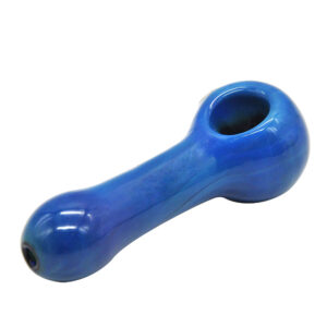 Blue Glass Tobacco Spoon Pipe | Weed Bowls For Sale | Free NZ Shipping