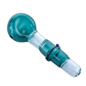 Blue Glass Tobacco Spoon Pipe | Weed Pipes For Sale | Free NZ Shipping