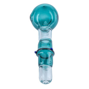 Blue Glass Tobacco Spoon Pipe | Weed Pipes For Sale | Free NZ Shipping