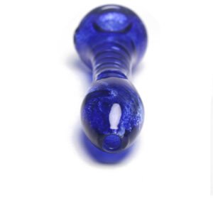 Blue Spiral Glass Hand Pipe | Weed Bowls For Sale | Free NZ Shipping