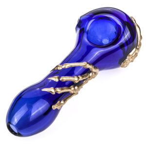 Bone Claw Green Glass Spoon Pipe  Smoke Shop Online  Free NZ Shipping