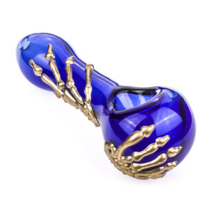 Bone Claw Green Glass Spoon Pipe  Smoke Shop Online  Free NZ Shipping