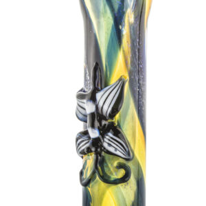 Butterfly Pattern Glass Hammer Bubbler | Pipe For Sale | Free NZ Shipping