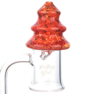 Red Christmas Tree Themed Carb Cab - 420 Christmas Gift- Puffing Bird - Online Headshop