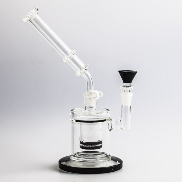 Clear Glass Honeycomb Perc Bong  Water Pipes For Sale  Free NZ Shipping