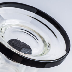 Clear Glass Honeycomb Perc Bong  Water Pipes For Sale  Free NZ Shipping