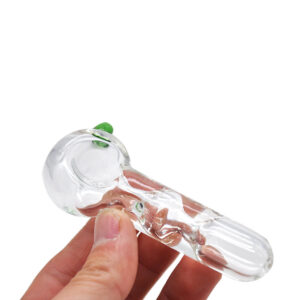 Clear Glass Tobacco Spoon Pipe | Weed Bowls For Sale | Free NZ Shipping