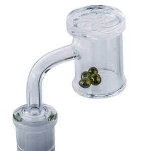Clear Vortex Pattern Quartz Channel Cap 30mm For Sale | Free NZ Shipping