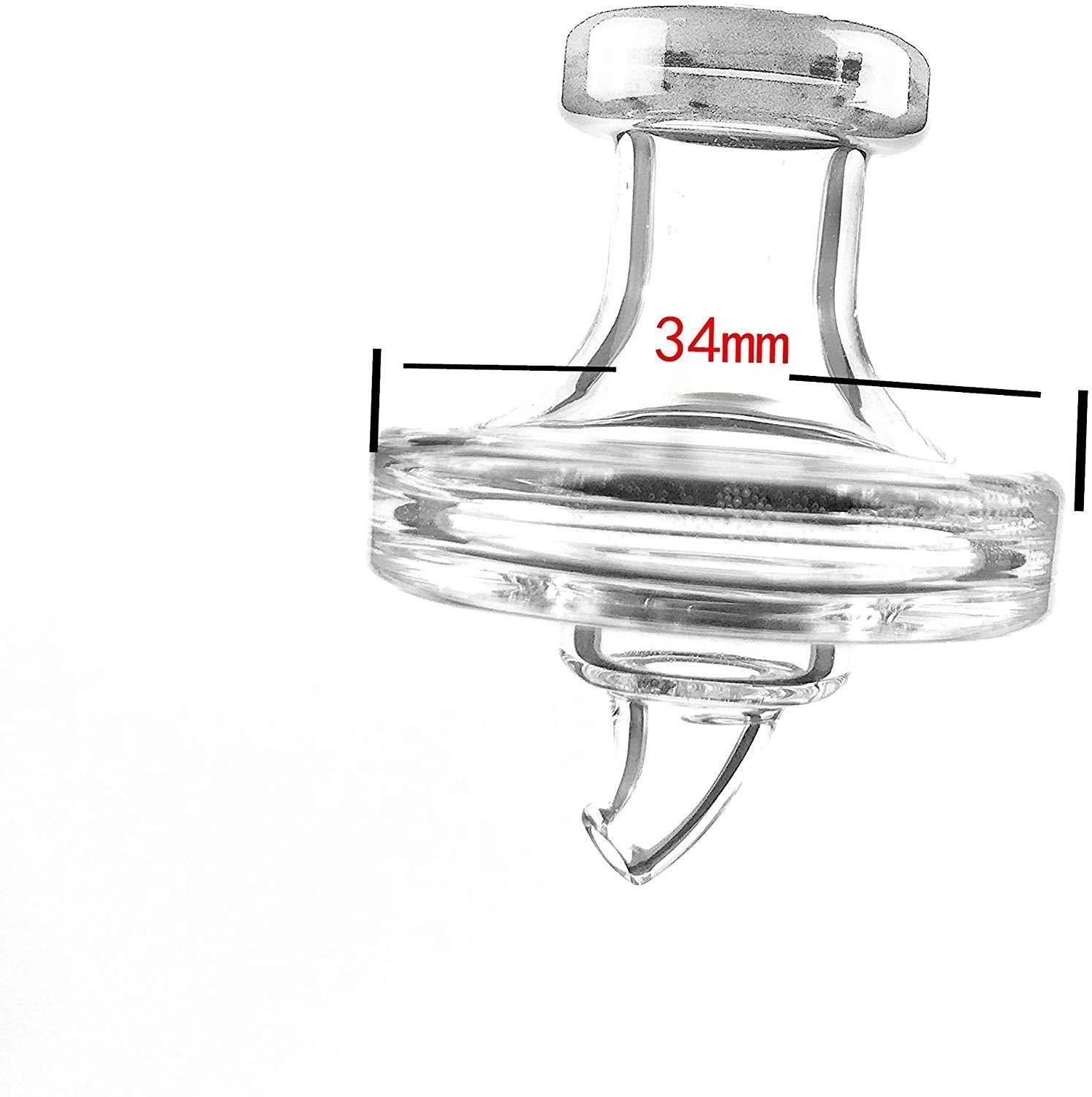 Clear_Large_Directional_Snorkel_Carb_UFO_Cap_Cap_Stand3_dd7d3245-3a88-4acc-b83e-1fc22b7ae494 Clear Large Directional Snorkel Carb UFO Cap Cap Stand | Free NZ Shipping