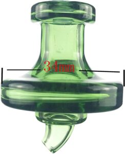 Clear Snorkel Glass Directional Carb Cap | Carb Caps | Free NZ Shipping