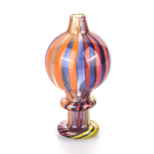 Colored Bubble Glass Carb Cap  For Quartz Bangers  Free NZ Shipping