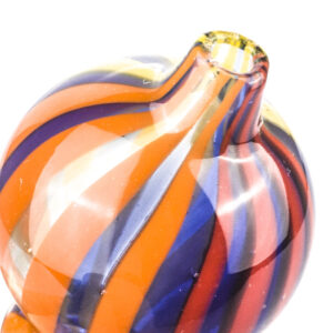 Colored Bubble Glass Carb Cap  For Quartz Bangers  Free NZ Shipping