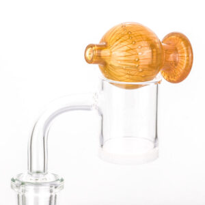 Colored Direction Glass Carb Cap (Random Color)