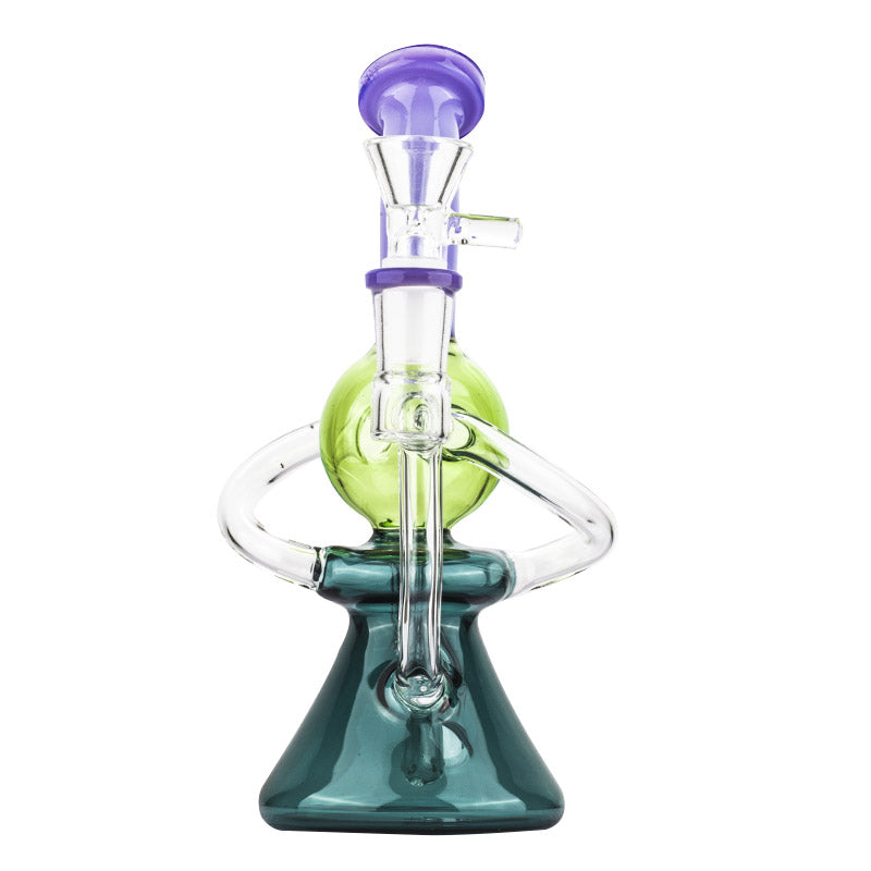 ColoredRecyclerGlassDabRigwThree-TonedGlassPipeSetForSale_5_b2975989-578e-463f-9c2e-5f2f163c1d71 Colored Recycler Glass Dab Rig w/ Three-Toned Glass Pipe Set For Sale