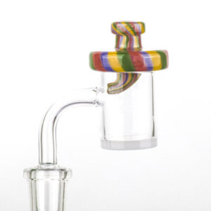 Colorful Disc Glass Carb Cap  Dab Tools For Sale  Free NZ Shipping