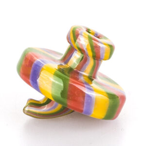 Colorful Disc Glass Carb Cap  Dab Tools For Sale  Free NZ Shipping