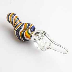 Colorful Swirl Pattern Glass Nectar Collector For Sale | Free NZ Shipping