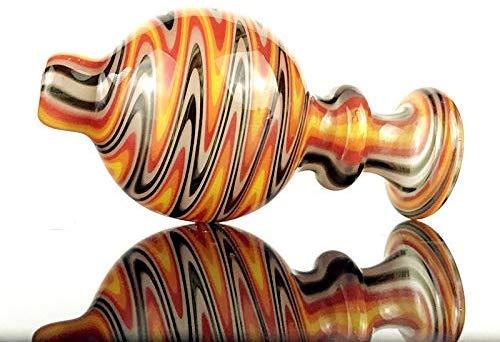 Colorful_Twist_Flower_Glass_Cover_Carb_Cap_OD27mm2_e2cda8e6-eb16-4eb4-b690-9bfce99e939e Colorful Twist Flower Glass Cover Carb Cap OD27mm | Free NZ Shipping
