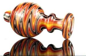 Colorful Twist Flower Glass Cover Carb Cap OD27mm | Free NZ Shipping