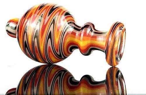 Colorful_Twist_Flower_Glass_Cover_Carb_Cap_OD27mm3_c70d873b-dd62-4e60-96eb-59a2dbbc0f61 Colorful Twist Flower Glass Cover Carb Cap OD27mm | Free NZ Shipping