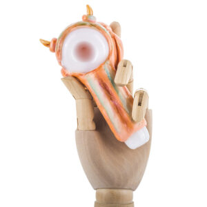 Cyclops Glass Pipe w/ Horns | Weed Pipes For Sale | Free NZ Shipping