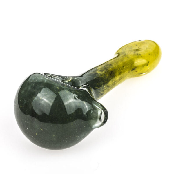 Darkolivegreen Frit Glass Pipe  Weed Bowls For Sale  Free NZ Shipping